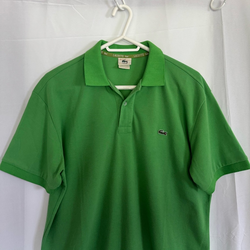 Lacoste Men's Vibrant Green Polo Shirt
